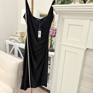 NWT Vintage Bebe Black Dress • Size M • Y2K Stock